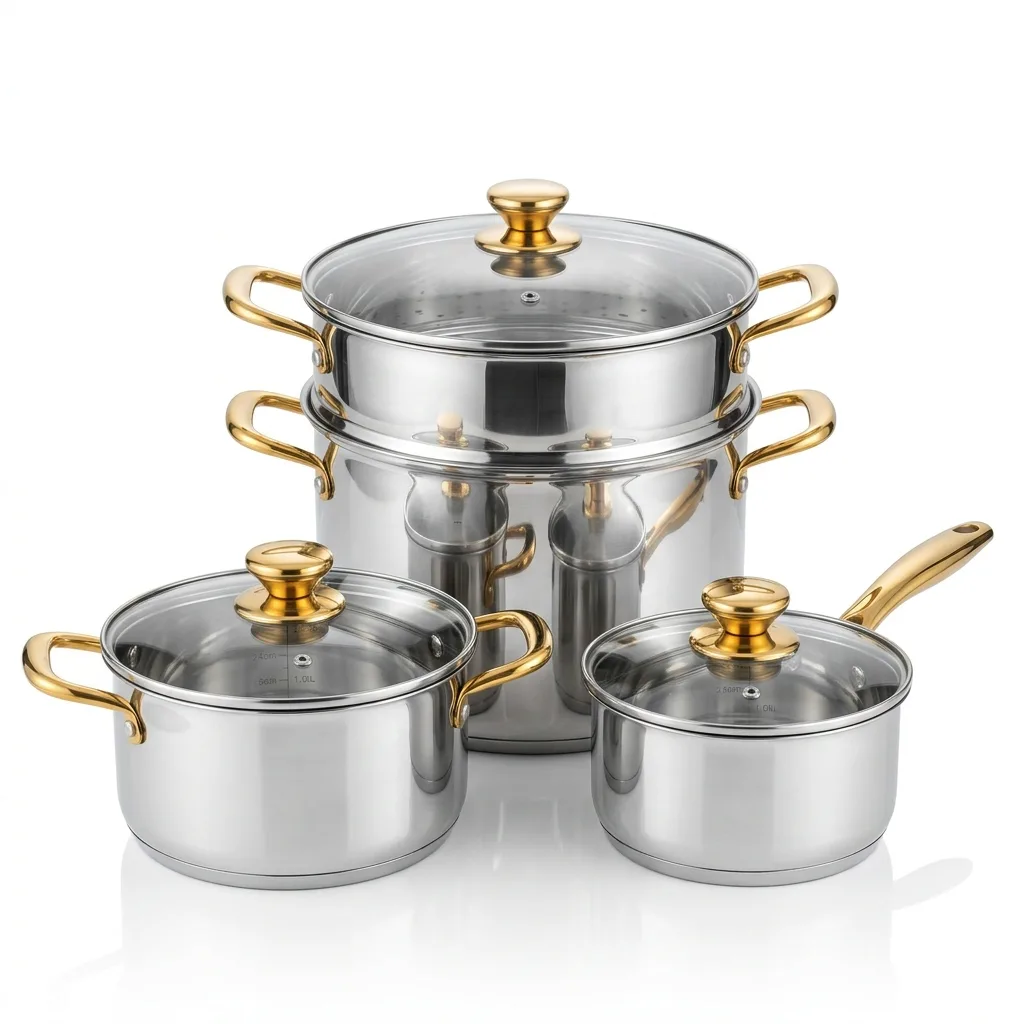 Nồi luộc gà inox 304 The Light TL-P30 (Size 30cm)